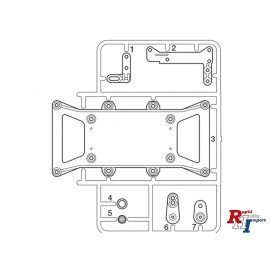 19006846 D-parts servo holder VOLVO56362