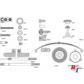 Metall-Teile Beutel C MAN TGX 56329