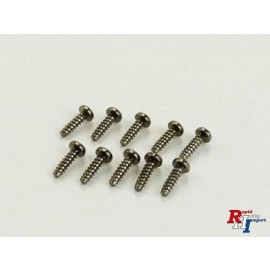 19804392 3x10 Tapping Screw BK (10pcs.)