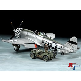 1:48 P-47D Bubbletop & 4x4  Light