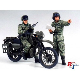 35245 1:35 JGSDF Motorcross Motorfiets