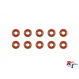 50597, Damper O-Ring 3x6mm red (10)