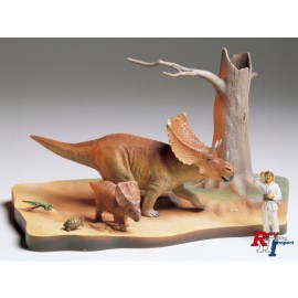 60101, 1/35 Chasmosaurus Diorama Set