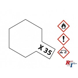 X-35 Klarlack seidenmatt 10ml Glas