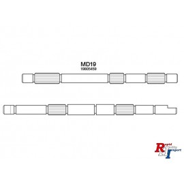 9805459 Gear Shaft (A & B) for 56301