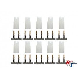 Tamiya socket gold plated (10pcs)