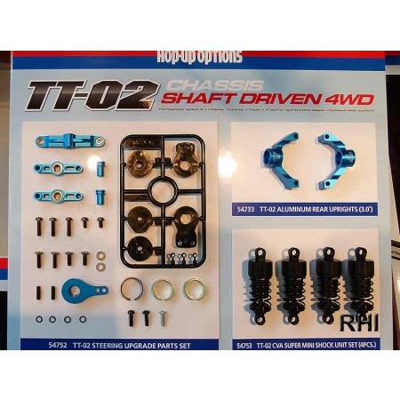 Tamiya tt02 cheap hop up parts