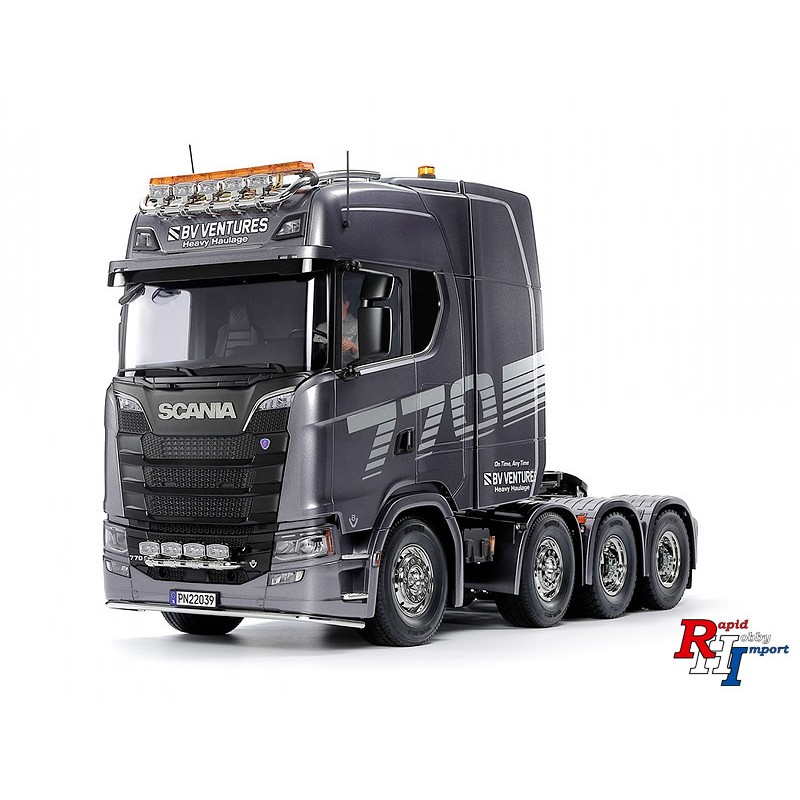 Tamiya 56376 1/14 R/C Scania 770 S 8x4/4 (Gun Metal Edition)